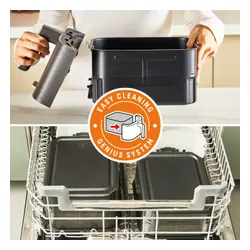 Air Fryer Frytkownica beztłuszczowa TEFAL EY7568E0 Easy Fry Stack 10l  z podwójnym koszem