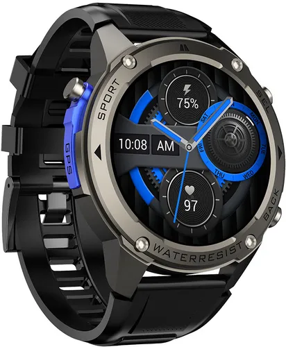 Smartwatch LUNA Veles GPS Stalowy