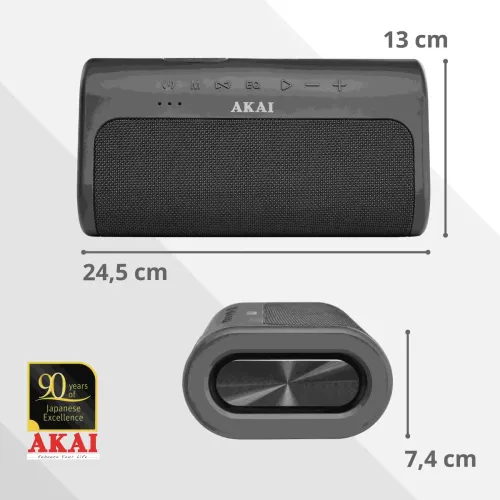 Głośnik Bluetooth AKAI ABTSW-90 60W Czarny