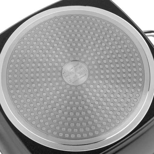 Garnek aluminiowy z pokrywką FLORINA NELIO 4 l