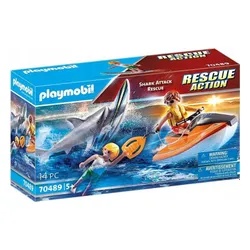 PLAYMOBIL Rescue Action 70489 Akcja ratunkowa atak rekina