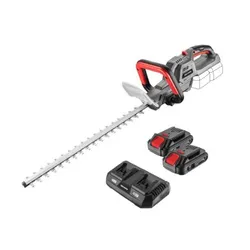 Nożyce do żywopłotu GRAPHITE Energy+ 58G042 akumulatorowe + Ładowarka GRAPHITE 58G085 + 2 x Akumulator GRAPHITE Energy+ 58G001 2.0Ah 18V