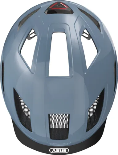 Kask rowerowy ABUS Hyban 2.0 Glacier Niebieski Miejski (rozmiar M)