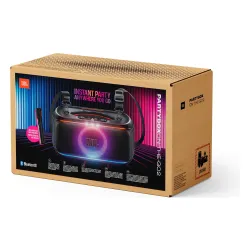 Power Audio JBL PartyBox On-The-GO 2 100W Bluetooth Mikrofon Karaoke Czarny