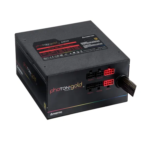 Zasilacz Chieftec Photon Gold GDP-650C-RGB 650W