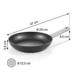TESCOMA Chalet 28 cm - patelnia nieprzywierająca