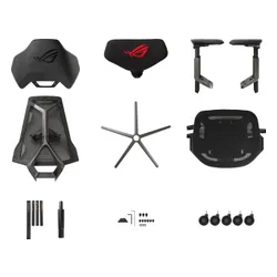 Fotel ASUS ROG Destrier Ergo Czarny