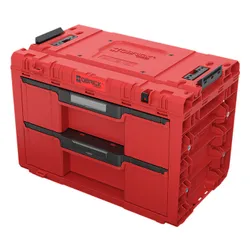 Skrzynka narzędziowa QBRICK System Prime Drawer 2 Toolbox Expert Red Ultra HD Custom