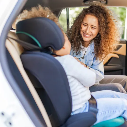 Fotelik samochodowy TULANO Joy 45 I-Size 100-150 cm (15-36 kg) Czarny