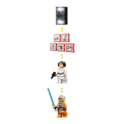 LEGO 75423 Star Wars SMART Play X-Wing Czerwona Piątka Luke