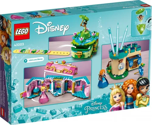 Конструктор Lego Disney Зачарованные творения Авроры, Мериды и Тианы (43203)