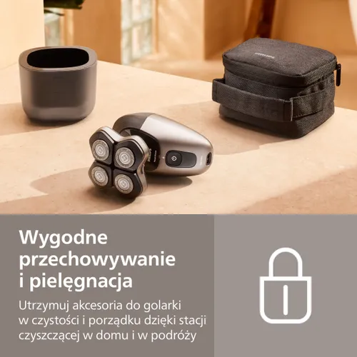 Golarka do głowy PHILIPS Head Pro Seria 7000 HS7980/15 Na mokro i sucho