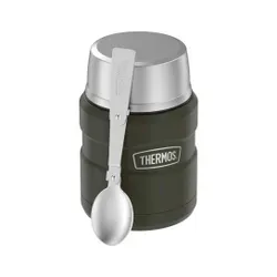 Termos na jedzenie Thermos Stainless King Food Flask 0,47 l - army green