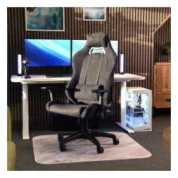 Fotel Arozzi Torretta Supersoft Pure Black Gamingowy do 120kg Tkanina Czarny