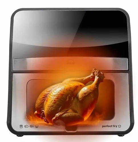 Air Fryer Frytkownica beztłuszczowa ELDOM FR50 6.5l z okienkiem do obserwacji postępów gotowania