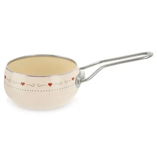 Rondel emaliowany kremowy TONCA 1,1 l