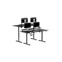 Biurko Ultradesk HIGHLANDER XXL 160cm Regulacja wysokości Czarny