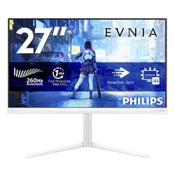 Monitor PHILIPS Evnia 5000 27M2N5201P 27" 1920x1080px IPS 260Hz 0.3 [MBR]