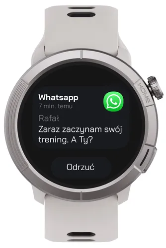 Smartwatch STELIO Activ Pro AI GPS 46mm Tytanowy