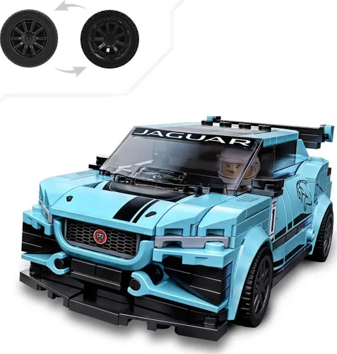 Конструктор Lego Speed Champions Formula E Panasonic Jaguar Racing GEN2 car и Jaguar I-PACE Etrophy (76898)