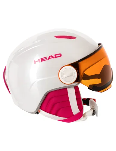 Kask narciarski dziecięcy z szybą HEAD MAJA VISOR - Rozmiar - XS/S