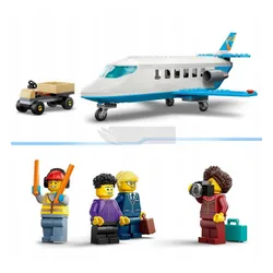 LEGO City 60492 Samolot pasażerski, zestaw klocków 4+