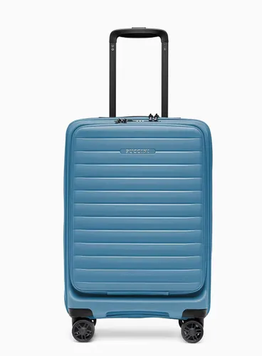 Walizka kabinowa z kieszenią na laptop Puccini Seoul - niebieski