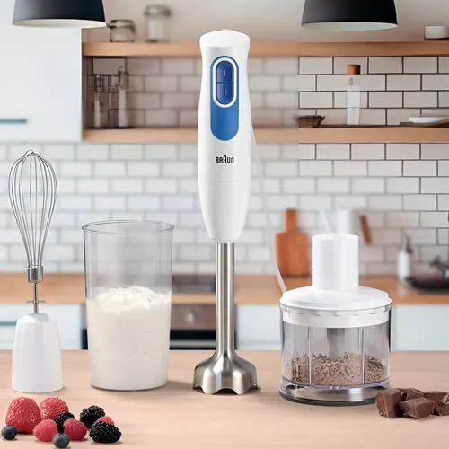 Blender BRAUN MultiQuick 2 MQ20236M Biało-niebieski