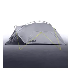 Namiot trekkingowy 2-osobowy Salewa Litetrek II lightgrey/cactus
