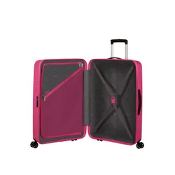 Большой чемодан American Tourister Rejoy - hawaiian pink