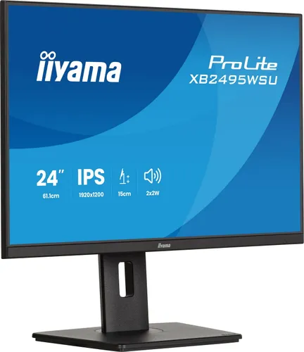 iiyama ProLite XB2495WSU-B1 - 100Hz | WUXGA | 24.1'' | IPS | 4ms