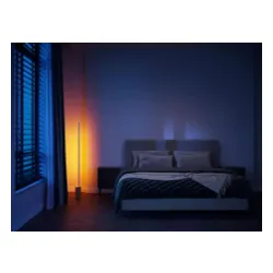 Lampa stojąca Philips Hue White and Colour Ambiance Gradient Signe brązowy