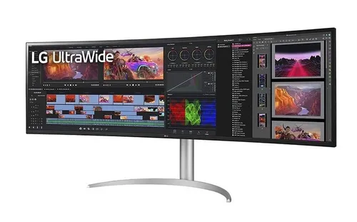 Monitor LG UltraWide 49WQ95C-W profesjonalny 49" 5K Nano IPS 144Hz 5ms Zakrzywiony Gamingowy