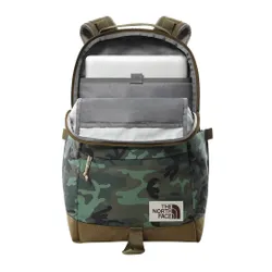 Рюкзак для школы и поездки The North Face Daypack-thyme brushwood camo print / military olive / kelp tan