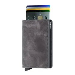 Slimwallet Secrid RFID Koruması Vintage-Gri / Siyah