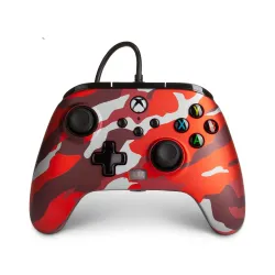 Геймпад PowerA Enhanced Metallic Red Como Pad для Xbox Series X/S, Xbox One, PC проводной