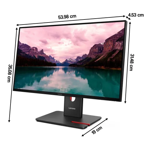 Monitor LENOVO ThinkVision T24-40 23.8" 1920x1080px IPS 120Hz 4 ms
