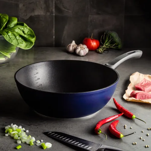 FISSLER Cenit 30 cm - patelnia / wok nieprzywierający