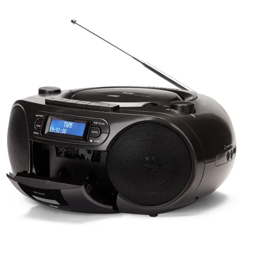 Radiomagnetofon Aiwa Boombox BBTC-660DAB/BK Bluetooth DAB+ Czarny