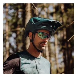 Kask rowerowy dla dorosłych full face Force Venom z odpinaną szczęką