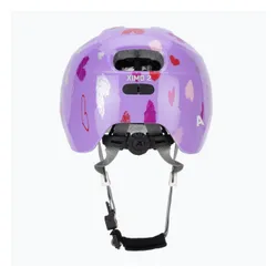 Kask rowerowy dziecięcy Alpina Ximo 2 Jr purple hearts gloss