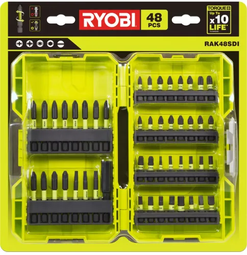 Zestaw bitów RYOBI RAK48SDI (48 szt.)