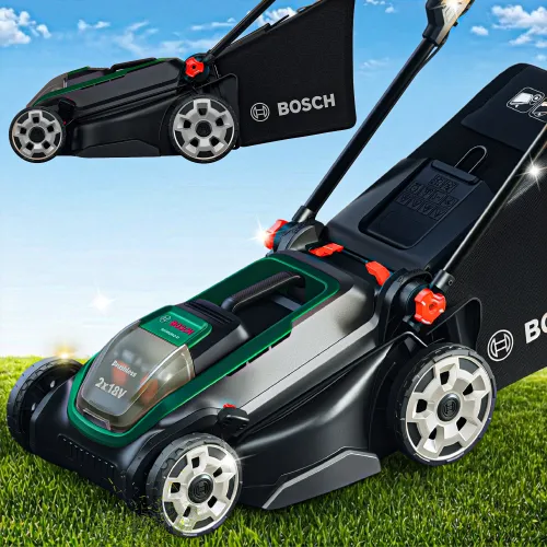 Kosiarka akumulatorowa BOSCH Rotak 18V2-43 06008B9L02 43 cm, 4 Ah, 18V kosz 50L, 2 akumulatory 4 Ah
