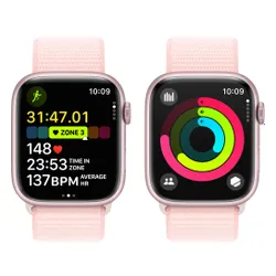 Смарт-часы Apple Watch 9 GPS 45 мм алюминиевый спортивный браслет