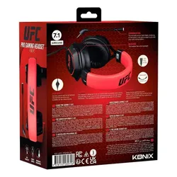 Проводные наушники с микрофоном Konix UFC Pro игровая гарнитура для ПК