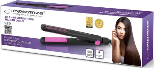 Prostownica ESPERANZA Sleek EBP002 200 stopni