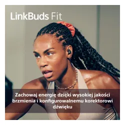 Słuchawki dokanałowe SONY LinkBuds WF-LS910 Wodoodporne Fioletowy