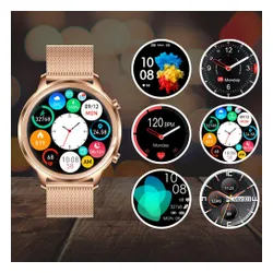 Smartwatch Manta Kelly 44,8 мм злотый