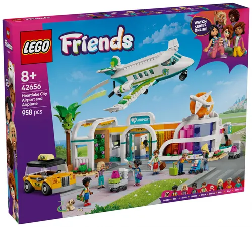 LEGO Friends 42656 Samolot i lotnisko w mieście Heartlake