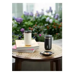 Kubek termiczny turystyczny Wacaco Octaroma Lungo 300 ml - onyx black